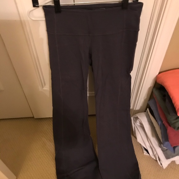 Athleta Wide Leg Charcoal Pant - Picture 2 of 3